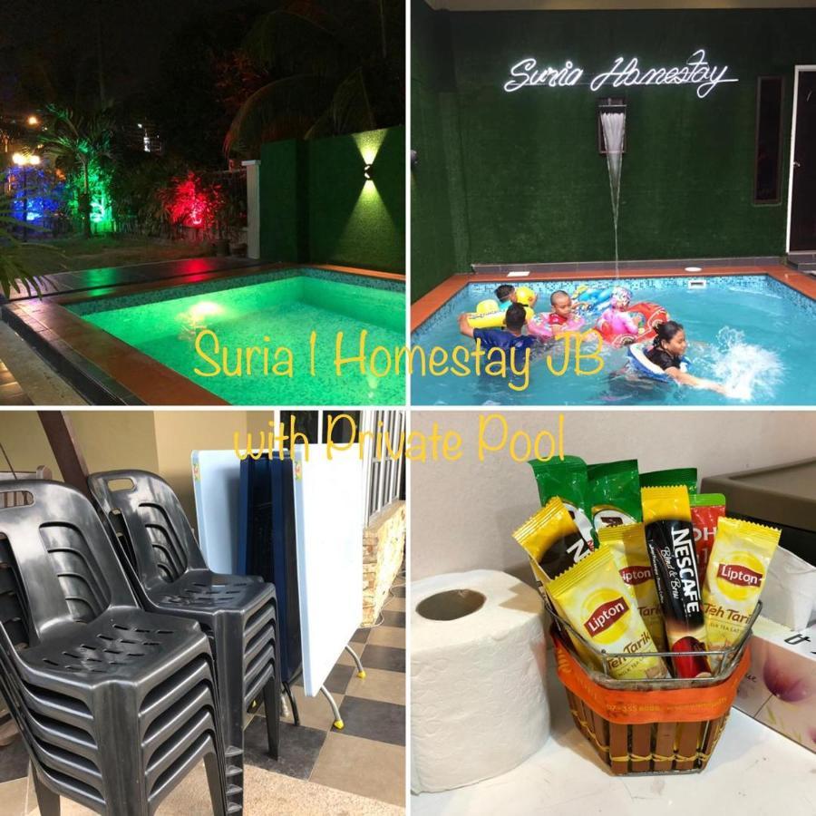 Suria 1 Homestay Jb With Private Pool Johor Bahru Exteriör bild